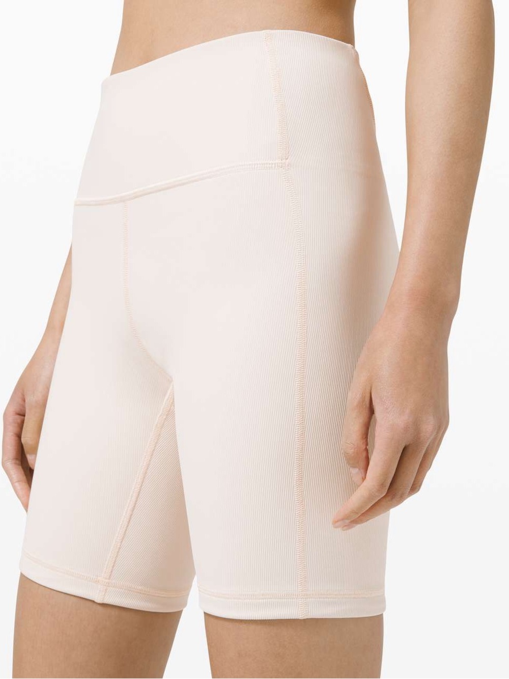 Lululemon Ribbed Contoured High Rise Shorts